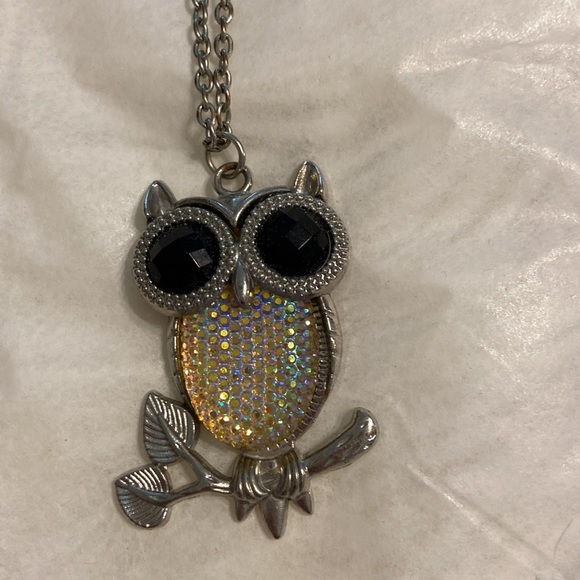 4 long neckless and 1 shirt brand new with two type of earrings all adjustable - Picture 5 of 9